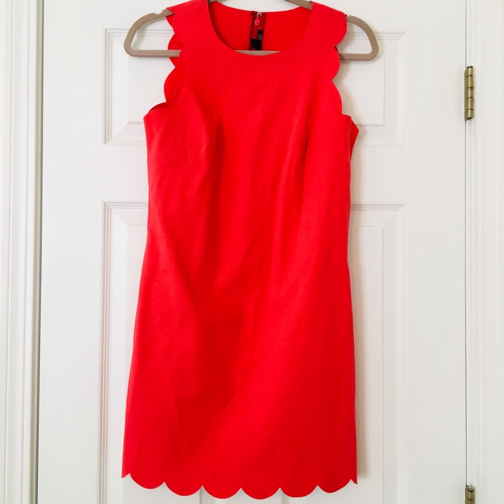 J Crew Scallop Dress